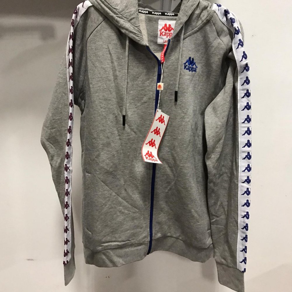 NWT KAPPA UNISEX BANDA ZAMIN Jacket zip up Hoodie